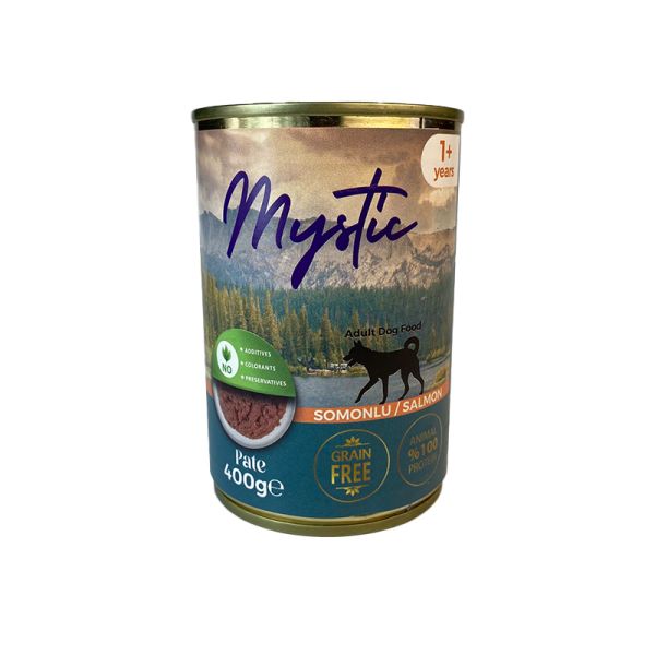 Вологий корм Mystic Туреччина Паштет для собак зі смаком лосося
