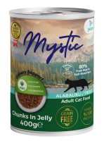 Влажный корм Mystic Турция для кошек, кусочки форели в желе
