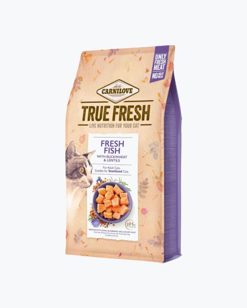 Сухий корм Carnilove Чехія True Fresh для дорослих котів зі свіжою рибою