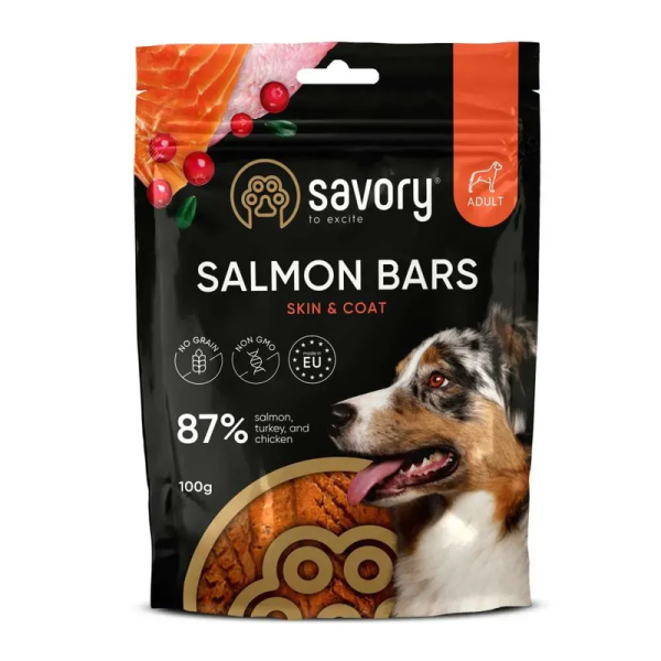 Ласощі Savory Чехія Bars With Salmon батончики з лососем