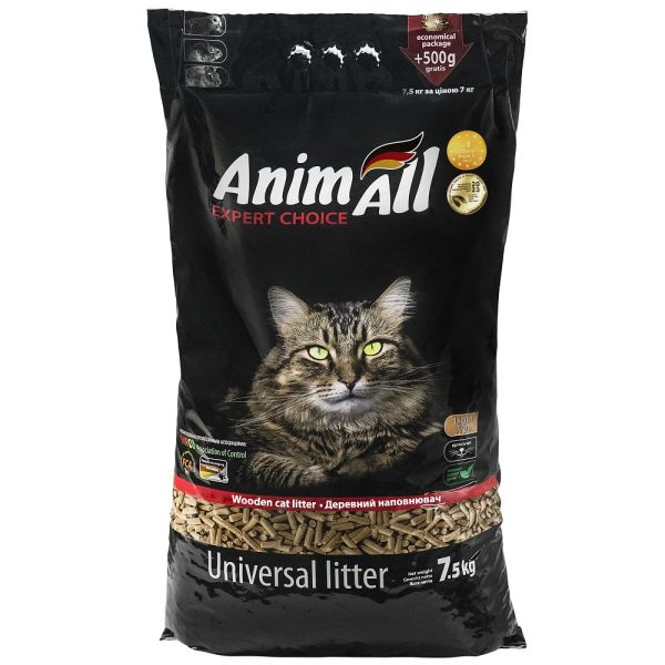Наполнитель для лотков Деревянный AnimAll Китай