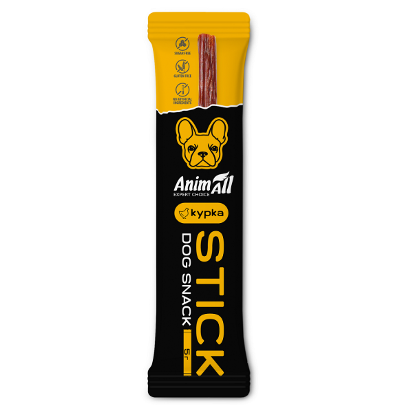 Ласощі AnimAll Китай Sticks для дорослих собак з куркою