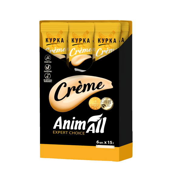 Ласощі AnimAll Китай Крем для котів зі смаком курки