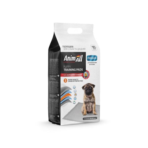 AnimAll Китай Пелюшки для собак з активованим вугіллям 60x90 см