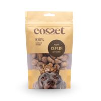 Лакомство Cosset Украина лиофилизированные куриные сердца для собак
