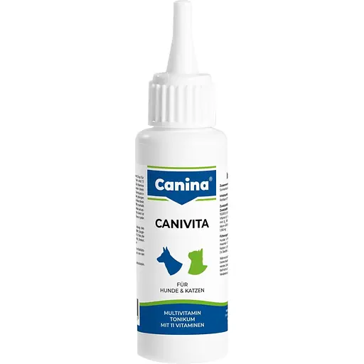 Canina Німеччина Вітамінний комплекс Canivita для котів та собак універсальний зі швидким ефектом тонік