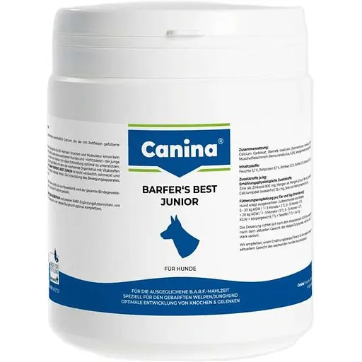 Canina Германия Витаминно-минеральный комплекс Barfer Best Junior для собак на натуральном кормлении