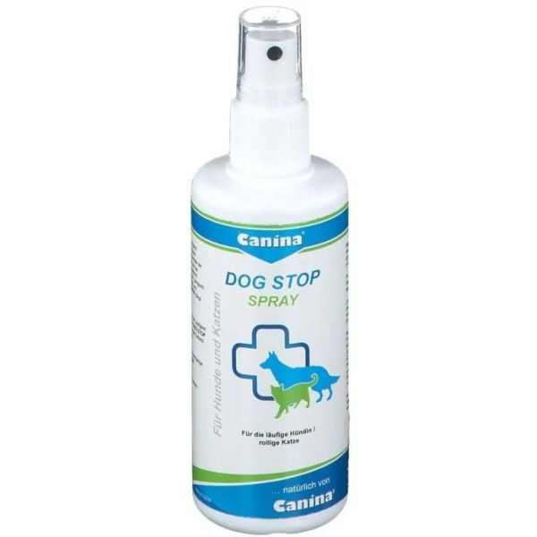Canina Німеччина Гігієнічний засіб Dog Stop Forte для собак і котів для заспокоєння при тічці спрей