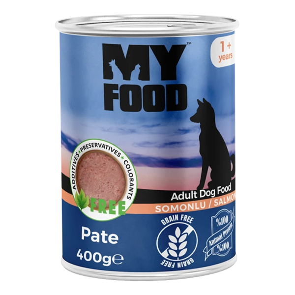 Вологий корм My Food Туреччина для собак паштет з лососем