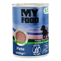 Вологий корм My Food Туреччина для цуценят паштет з ягням