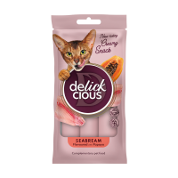 Ласощі Delickcious для дорослих котів, дорада з додаванням папаї
