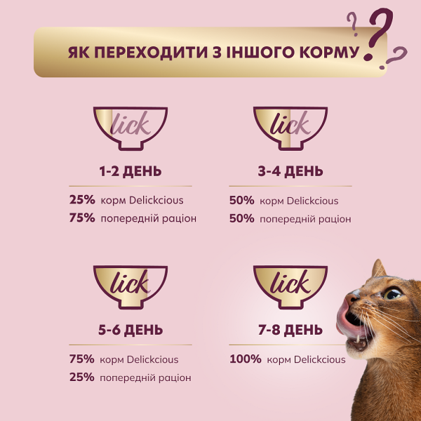 Влажный корм Delickcious суп из тунца с добавлением миникукурузы и зеленого горошка для взрослых кошек.