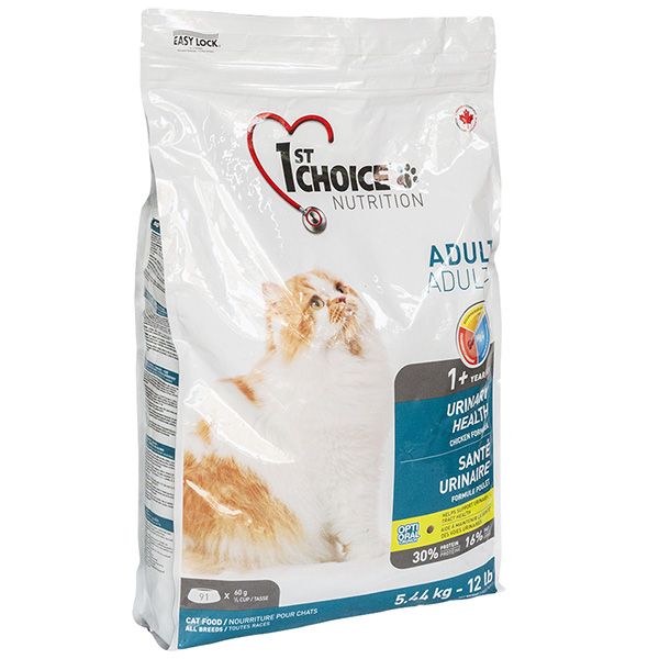 Сухой корм 1st Choice Канада Urinary Health для кошек для профилактики мочекаменных болезней с курицей