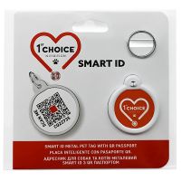 1st Choice Канада Smart ID адресник с QR-паспортом для собак и кошек