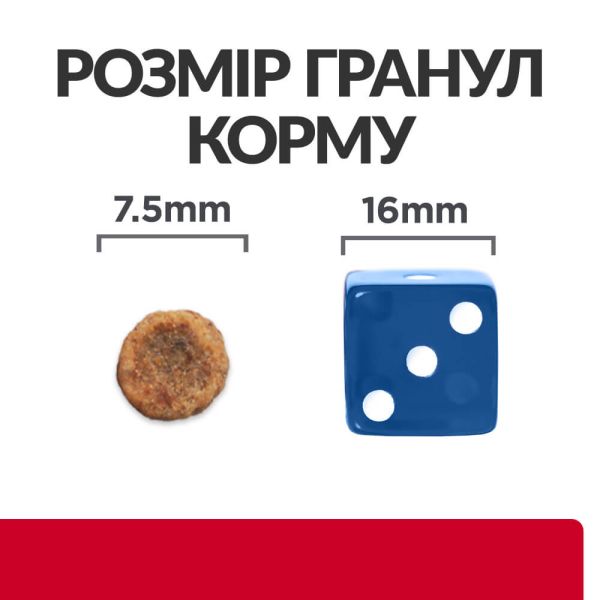 Сухой корм Hill's для собак малых пород для ухода за пищеварением при стрессовых факторах с курицей