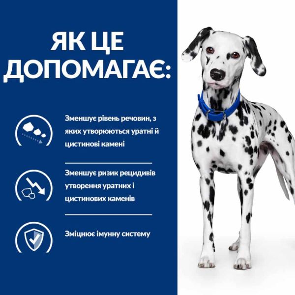Сухой корм Hill's для собак уход за мочевыделительной системой