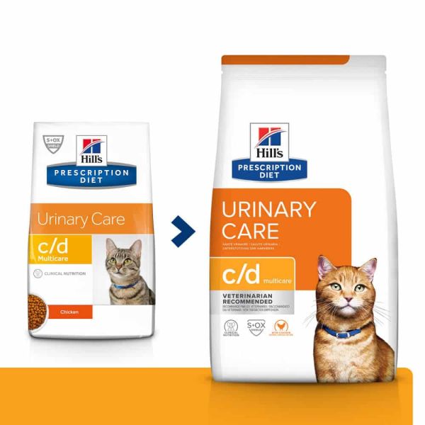 Сухой корм Hill's для кошек по уходу за мочевыделительной системой с курицей