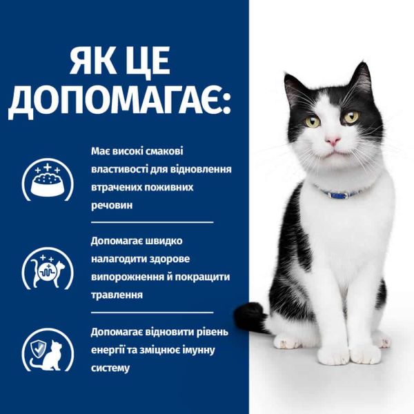 Сухой корм Hill's для кошек уход за пищеварением с курицей