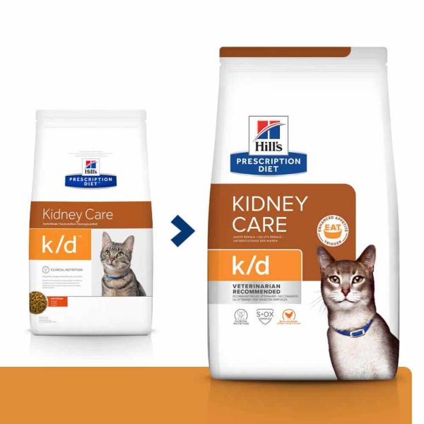 Сухой корм Hill's для кошек поддержание функции почек с курицей