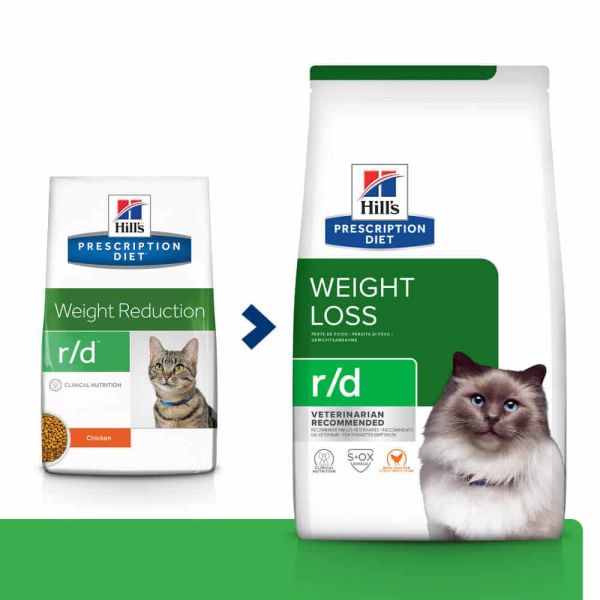 Сухой корм Hill's для кошек для снижения веса с курицей