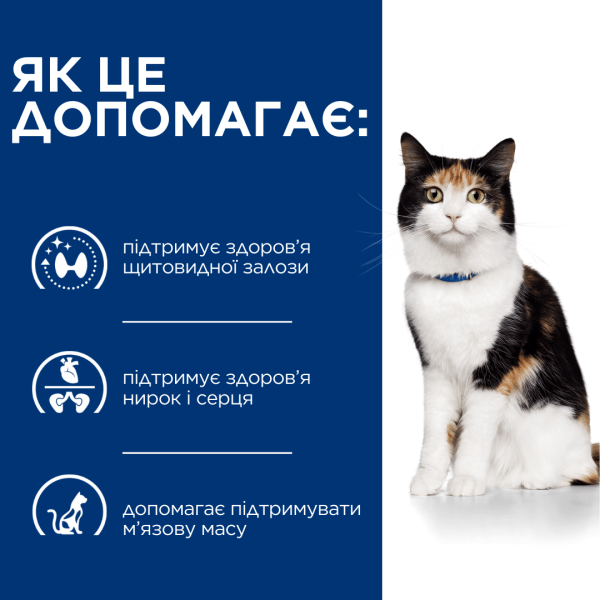 Сухой корм Hill's для поддержания здоровья щитовидной железы