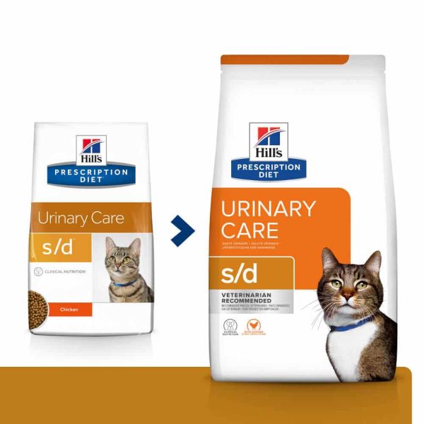Сухой корм Hill's для кошек для профилактики мочекаменных болезней с курицей