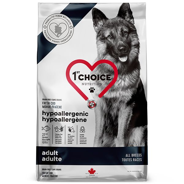 Сухий корм 1st Choice Канада Hypoallergenic дієтичний беззерновий для собак з тріскою