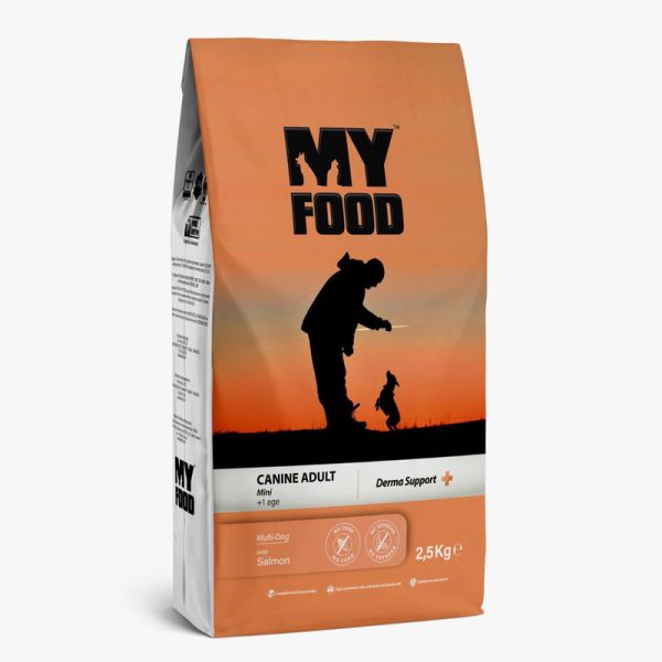Сухий корм My Food Туреччина суперпреміум  для дорослих собак малих порід з Лососем