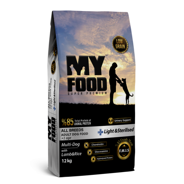 Сухий корм My Food Туреччина суперпреміум Light для стерилізованих собак з Ягням і Рисом