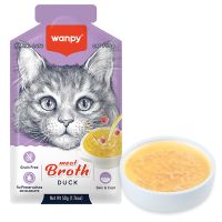 Влажный корм Wanpy Китай для кошек суп с уткой