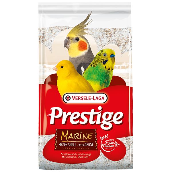 Versele-Laga Бельгія Prestige Marine пісок із морських черепашок для птахів