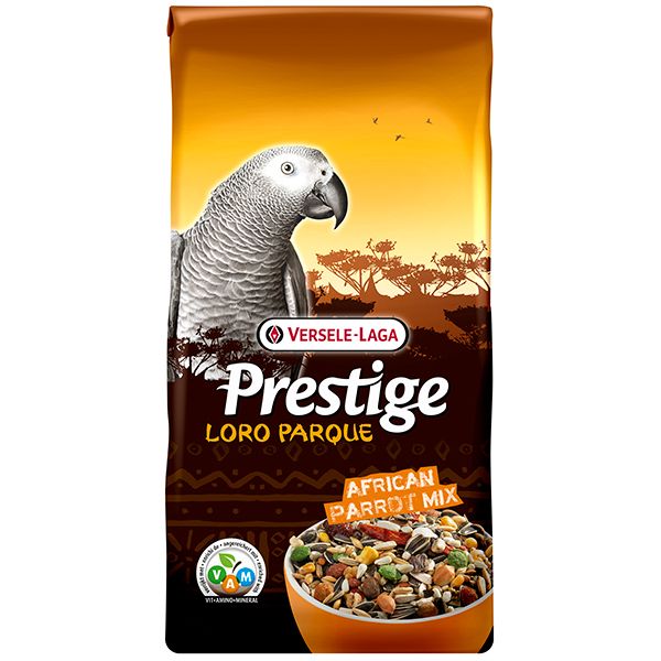 Корм Versele-Laga Бельгия Prestige Loro Parque African Parrot Mix полнорационный для средних и крупных африканских попугаев
