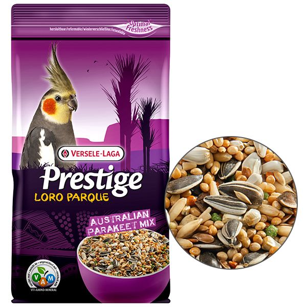 Корм Versele-Laga Бельгія Prestige Loro Parque Australian Parakeet Mix повнораціонний для австралійських довгохвостих папуг