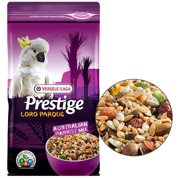 Корм Versele-Laga Бельгія Prestige Loro Parque Australian Parrot Mix повнораціонний для какаду