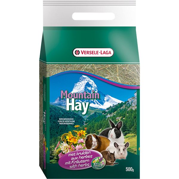 Корм Versele-Laga Бельгія Mountain Hay сіно гірські трави для кроликів та гризунів