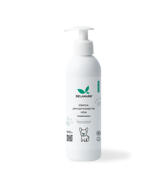 Delamark Шампунь для короткошерстих собак