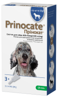 Капли Prinocate против блох для собак 25-40кг