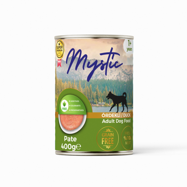 Вологий корм Mystic Туреччина паштет з качкою для дорослих собак