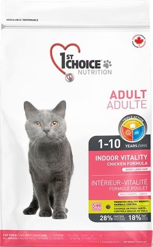 Сухой корм 1st Choice Канада для кошек Chicken Vitality