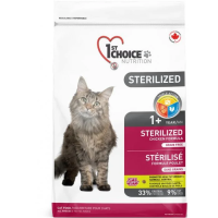 Сухой корм 1st Choice Канада для кастрированных кошек Sterilized