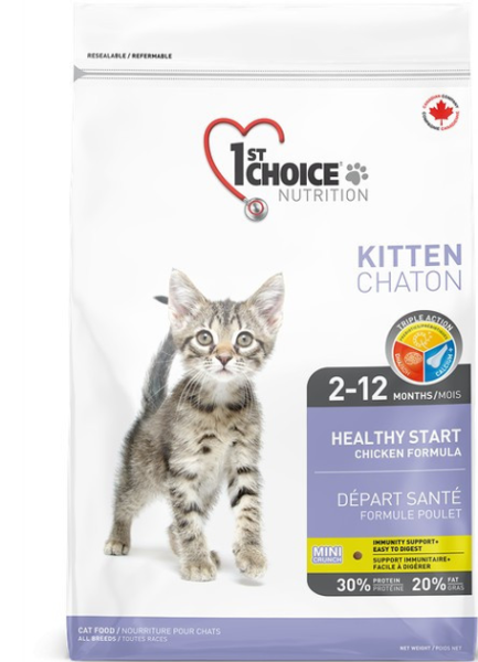 Сухой корм 1st Choice Канада Kitten для котят с курицей