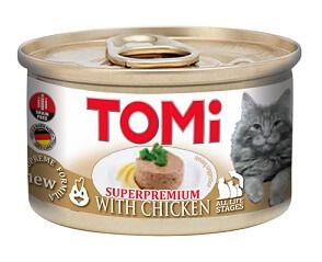 Влажный корм Tomi Германия для кошек с курицей