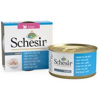Влажный корм Schesir Италия для котят Тунец из Алоэ