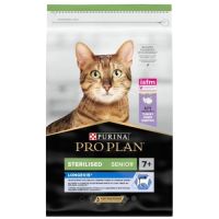 Сухой корм Pro Plan Purina Франция Sterilised Senior для стерилизованных кошек старше 7 лет с индейкой