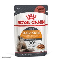 Влажный корм Royal Canin Польша Hair & Skin Care для кошек для здоровья кожи и шерсти в соусе