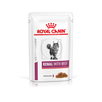 Влажный корм Royal Canin Польша для кошек при почечной недостаточности с говядиной