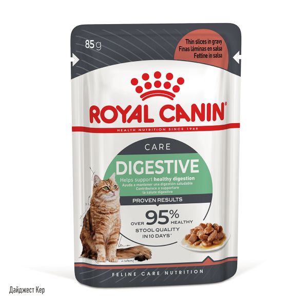 Вологий корм Royal Canin Польща Digest Sensitive Care для котів з чутливим травленням