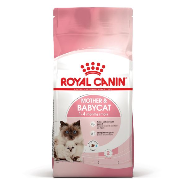 Сухой корм Royal Canin Польша Mother & Babycat для беременных/кормящих кошек и котят от 1 до 4 месяцев