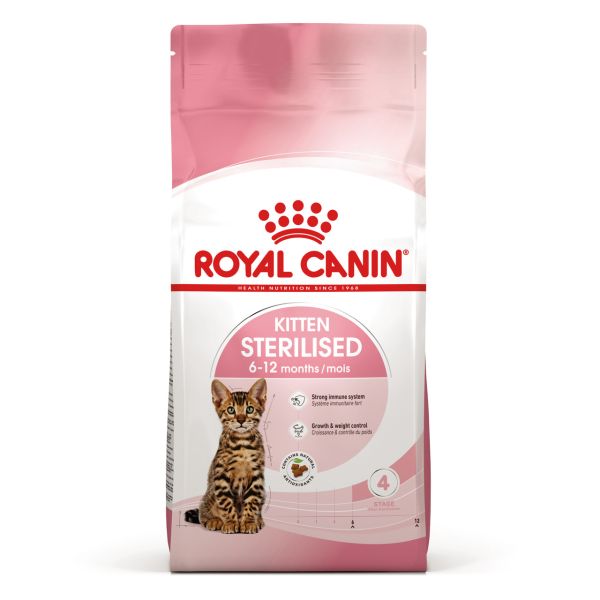Сухой корм Royal Canin Польша Kitten Sterilised для стерилизованных котят от 6 до 12 месяцев