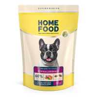 Сухий корм Home Food Україна гіпоалергенний для собак малих та середніх порід з телятиною та овочами
